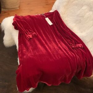 NWT Eileen Fisher RUBY Velvet Crew Neck K/L Dress